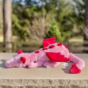 Large Heart Dragon Jellycat Limited Edition NWT